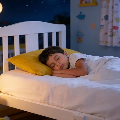 NTBAY Toddler Pillows with Pillowcases Set, 4 Piece 13 x 18, Ginger Yellow - Image 2