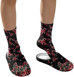 Jeiento Womens Fuzzy Slipper and Socks Winter Warm Gifts for Mom,Wam Cozy Indoor Socks Comfort Home Shoes - Image 4