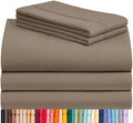 Split King Sheets for Adjustable Bed, Soft Deep Pocket Bed Sheets Set, 5PC by LuxClub