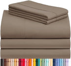 Split King Sheets for Adjustable Bed, Soft Deep Pocket Bed Sheets Set, 5PC by LuxClub