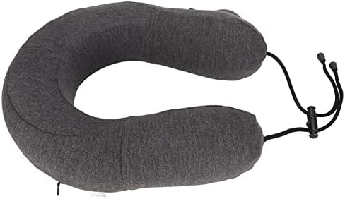 U Shaped Neck Pillow Adjustable Travel Support for Airplane Bus - Image 2