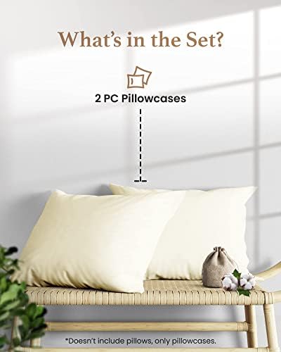 1000 TC Standard Pillowcases Set of 2 100% Egyptian Cotton Pillow Cases - Image 3