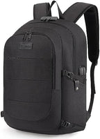 Tzowla Travel Laptop Backpack Water Resistant Anti-Theft Bag with Giant Tumbler Holder Pocket and Lock 17.3 Inch Computer Business Backpacks for Women Men Work College Gift,Casual Daypack(Black) - Image 4
