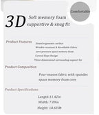 Neck Pillow for Recliner Ergonomic Neck Support Headrest Office Chair - Image 3