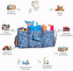 Extra Large Utility Tote Bag - Oversized Collapsible Beach Bag - Anchor - Image 3