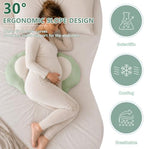 Pregnancy Pillow for Sleeping Cooling Wedge Maternity Body Pillow - Image 3