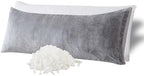 WhatsBedding Memory Foam Body Pillow with Cover, Long Bed Pillow for Adults by WhatsBedding