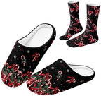 Jeiento Womens Fuzzy Slipper and Socks Winter Warm Gifts for Mom,Wam Cozy Indoor Socks Comfort Home Shoes by Jeiento