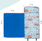 Wildkin Microfiber Toddler Nap Mat with Pillow for Boys & Girls - Image 4