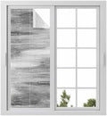 Window Privacy Film Frosted, Grey Ombre Static Cling Door Window Covering, Vintage Minimalist Gradient Abstract Texture UV Blocking Windows Film for Office, Hotel, Bedroom, 29.5 x 78.7 Inches by Unknown
