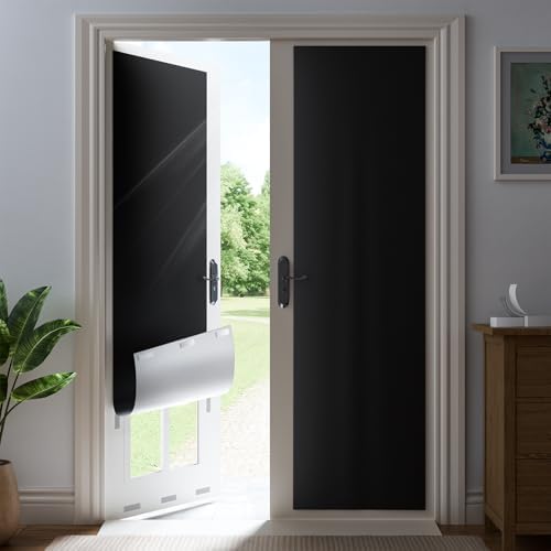 100% Blackout Curtains for Bedroom,Portable Blackout Shades 41"W x 64"L by ZELMINE