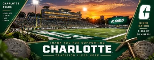 UNC Charlotte Duffle Bag Large - Image 5