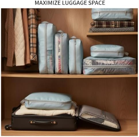 Multipurpose Manual Compression Bags for Travel & Home, PP Space Saver Organizers, 13.8 x 9.8 Inch No-Vacuum Storage Solution - Image 2