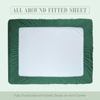 Elegant Comfort Luxury Soft 4-Piece 1500 Premium Hotel Quality Bed Sheet Set with Extra Deep Pockets 18-24 Inch, Wrinkle Free, Storage Pockets, Extra Deep Pocket 4PC Sheets, Twin XL, Hunter Green - Image 6