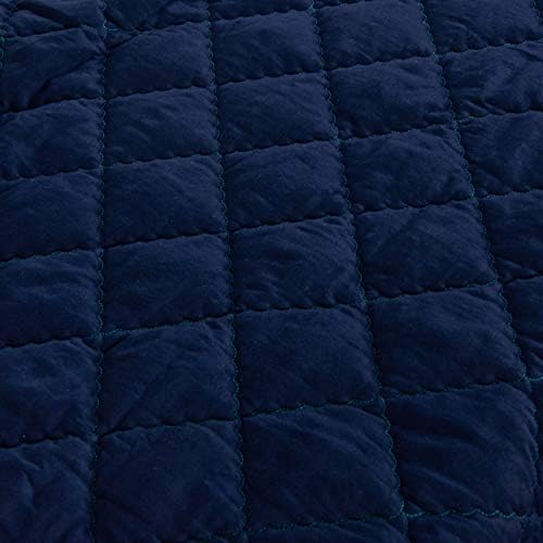 FLXXIE 43x60 Inches Down Alternative Toddler Comforter, Navy Blue - Image 3