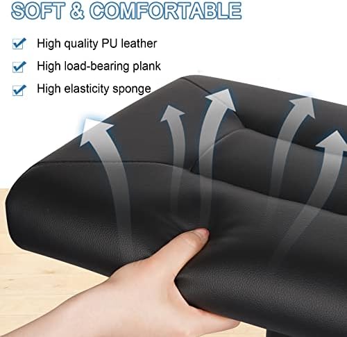 Footrest Stool Under Desk Adjustable Height Footrest Ottoman Ergonomic - Image 5