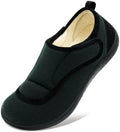 Scurtain Mens House Slippers Comfortable Wide Diabetic Orthopedic Shoes by Scurtain