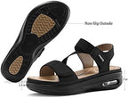 mysoft Women's Comfortable Walking Sandals Platform Wedge Ankle Strap - Image 5