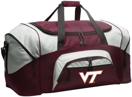 Virginia Tech Duffel Bag, Large by BroadBayPersonalizedGifts