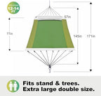 GAFETE 14ft Portable 2 Person Hammock, Quick Dry Textilene, 550 lb Capacity - Image 5