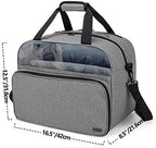 Teamoy Knitting Bag Tote, Crochet Bag Yarn Storage Organizer, Gray - Image 5
