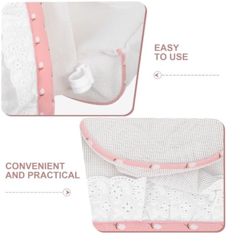 Crib Hanging Organizer Bag, Three Pocket Bedside Storage Caddy - Image 3