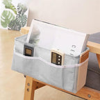 2Pcs Portable Bedside Hanging Caddy (Dark gray ) - Image 7