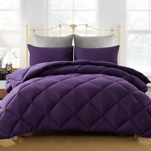 Decroom Lightweight 2 Pieces Comforter Set Twin Quilted Duvet Insert by Decroom