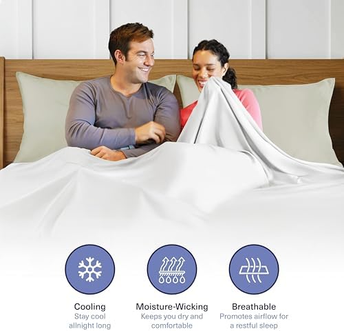 Kickoff Viscose Bamboo Pillowcase, King, Set of 2, 100% Organic Hidden Zippered Viscose Bamboo Pillow Case King Size, Cooling Pillow Cover for Hot Sleepers (20"x40", Soft Sage) - Image 7