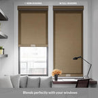 Boolegon Light Filtering Roller Shades for Windows,Beige,31" W x 48" H - Image 2