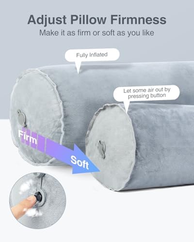 Luxtude Inflatable Body Pillow for Adults Kids, Travel Body Pillow - Image 4