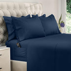 DREAMCARE California King Sheet Sets - 6 pcs Breathable Cooling Sheets by DREAMCARE