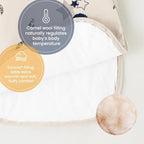 KaiyaBaby Organic Cotton Baby Sleep Sack, Long Sleeve 3.5 TOG, 0-6M - Image 3