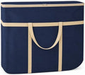 Quilt Storage Bag, Waterproof, Thickened, Non-woven, Navy by Unknown