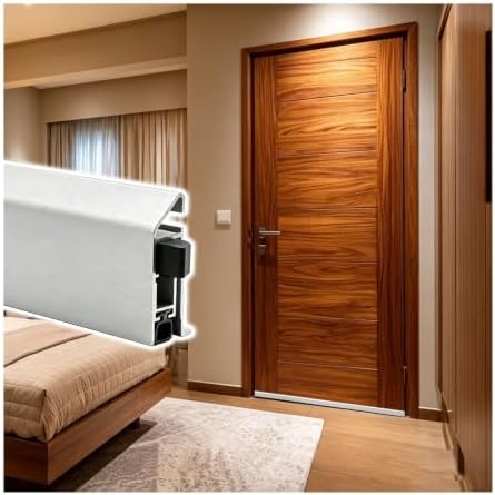 Hotel Room Door Sweep Seal, Automatic Lowering Privacy Light Control by Unknown