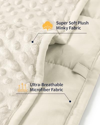 Mr. Sandman Weighted Blanket for Adults, Queen Size 20 lbs, 60 x 80 Inches - Image 3