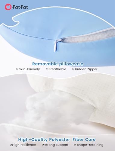 PATPAT Pregnancy Pillow, Cooling Maternity Pillow with Adjustable Wedge - Image 5