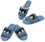 Jeiento Animal Cat Pattern Slippers for Women Lady Open Toe Slippers Soft Cushion Slip Resistant Spa Slipper for Hotel,Cozy Home Shoes by Jeiento