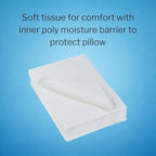 McKesson Pillow Covers Bulk Pillowcase, White, 21 x 30 in, 400 ct - Image 6