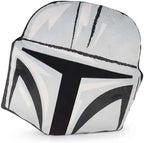 Jay Franco Kids Nogginz Set – 12" Inches Nogginz Pillow & 40" x 50" Inches Cozy Plush Throw Blanket, Ultra-Soft Character Nap Set for Travel, Bedroom & Couch Décor, Gray - Star Wars Mandalorian - Image 5