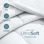 Bare Home Duvet Insert Comforter (California King, White) - Image 3