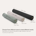 Long Bolster Pillow for Bed – Soft Corduroy Body Pillow for Adults, Ergonomic Full-Length Support for Better Sleep,59 x 7.87 Inches,Grey Green - Image 2