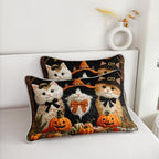 HOSIMA Kids Cat Quilt Queen Size,Halloween Bedspread with 2 Pillowcases. - Image 6