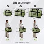 Gonex Waterproof Duffel Bag, 120L Heavy Duty Dry Bag, Reinforced Bottom - Image 2