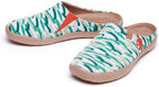 UIN Slipper Woman Travel Art Painted Shoes Wide Toe Casual Home Slip On Mules Malaga - Image 4