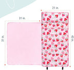 Wildkin Microfiber Toddler Nap Mat with Pillow for Boys & Girls - Image 5