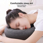 U Shaped Neck Pillow Adjustable Travel Support for Airplane Bus - Image 4