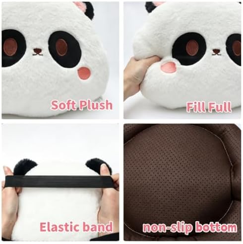 Cartoon Car Seat Cushion Lumbar Support Pillow&Neck Pillow Office Chair SUV (Rabbit Sets) - Image 6