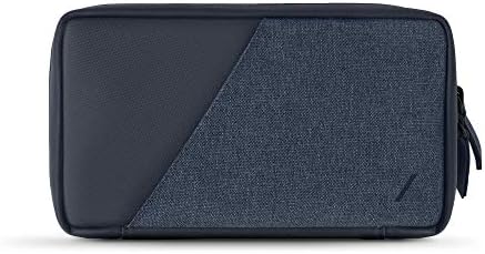Native Union Stow Organizer – Lightweight Travel Pouch Crafted with Durable Canvas, Premium Accessory Organizer with Quick-Access Pocket Stores & Organizes Cables, Chargers & More (Indigo) by NativeUnion