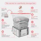 Compactor Vacuum Storage Bag & Semi-Rigid Cube, Closet Organizer, 125L - Image 6